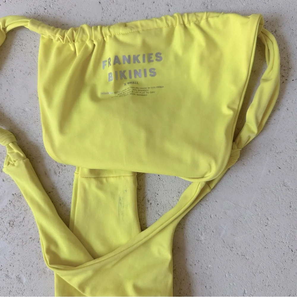 Frankie’s Bikinis “Gabe”‎ Bikini Bottom in Lemonade XS